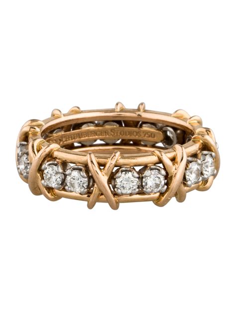 tiffany schlumberger 16 stone ring replica|tiffany schlumberger ring 16 diamond.